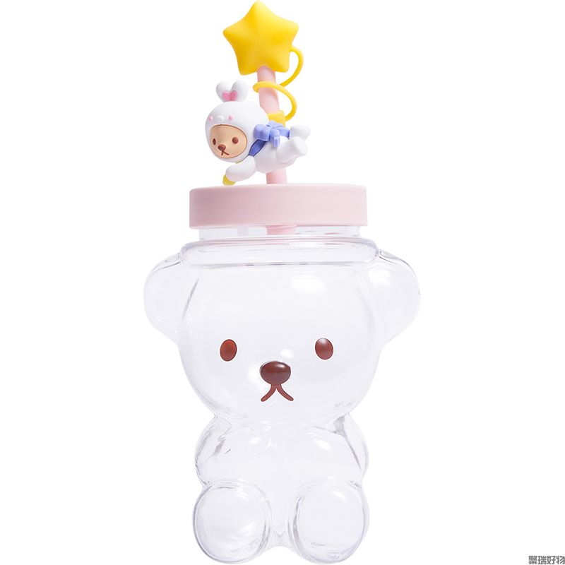 泰迪珍藏星空系列月兔奶茶杯750ml