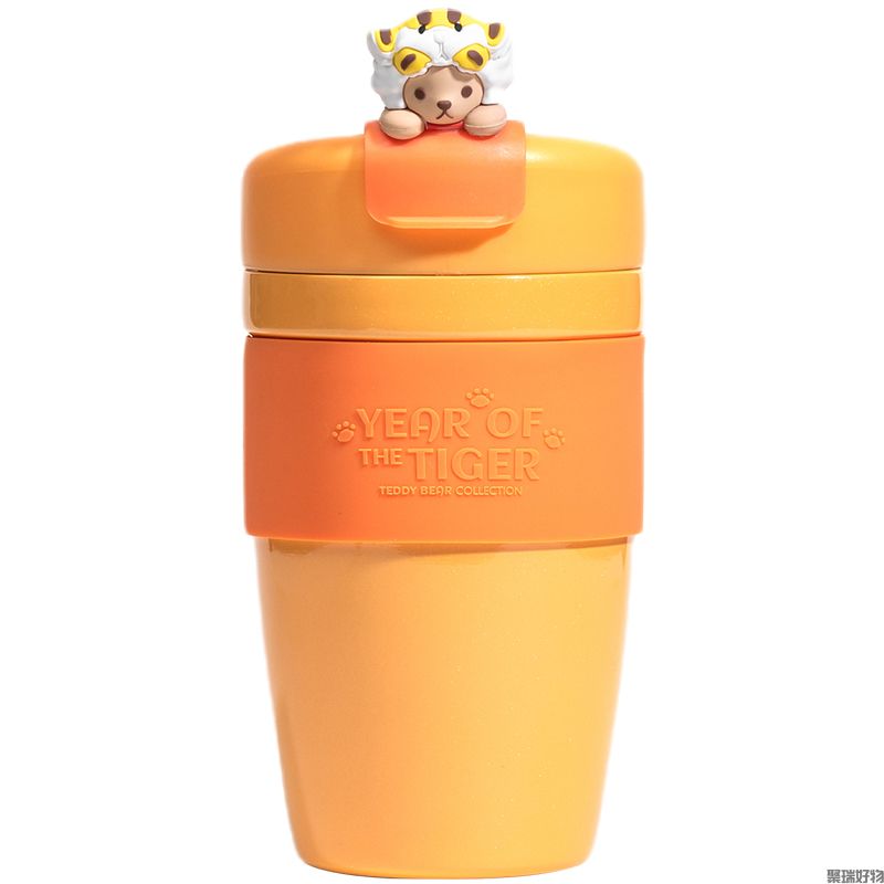 泰迪珍藏招财虎咖啡杯480ml